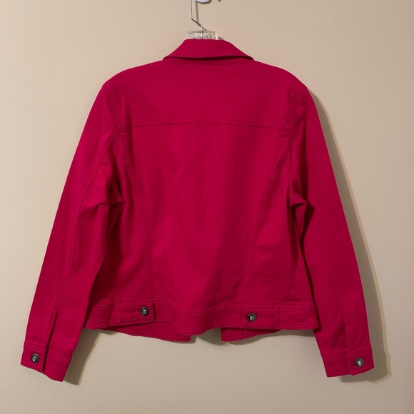 Roz & Ali Button Up Jacket, Size: Medium - Picture 10 of 15